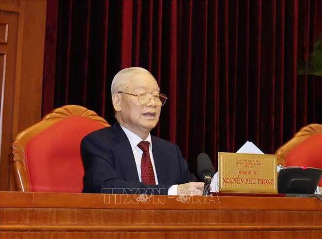 Le secrétaire général du Parti communiste du Vietnam Nguyen Phu Trong. Photo : VNA