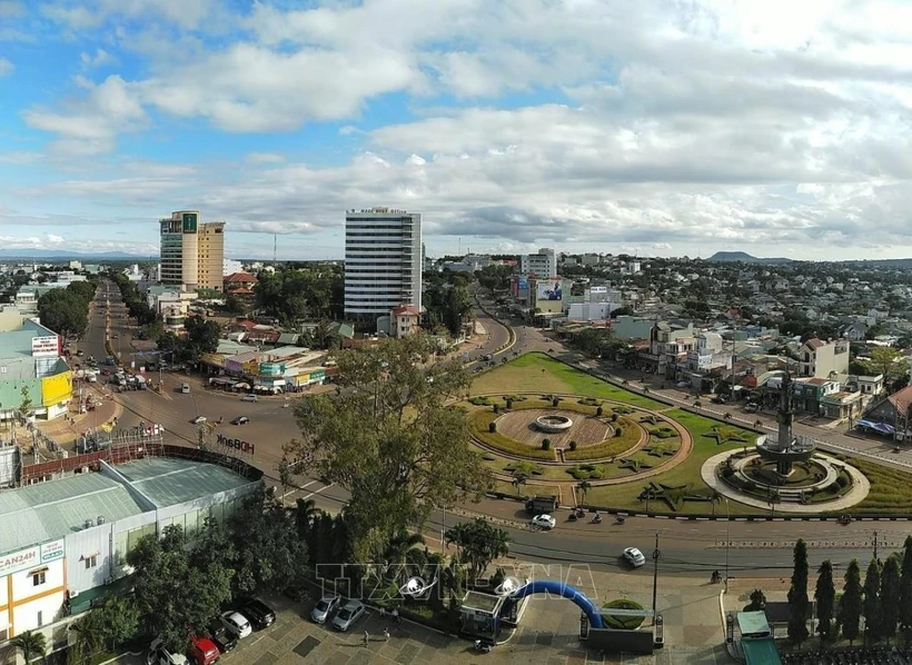 La ville Pleiku à Gia Lai dans les Hauts Plateaux du Centre. Photo : VNA