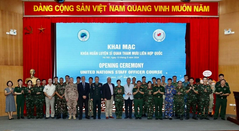 Ouverture d'une formation des officiers d'état-major de l’ONU