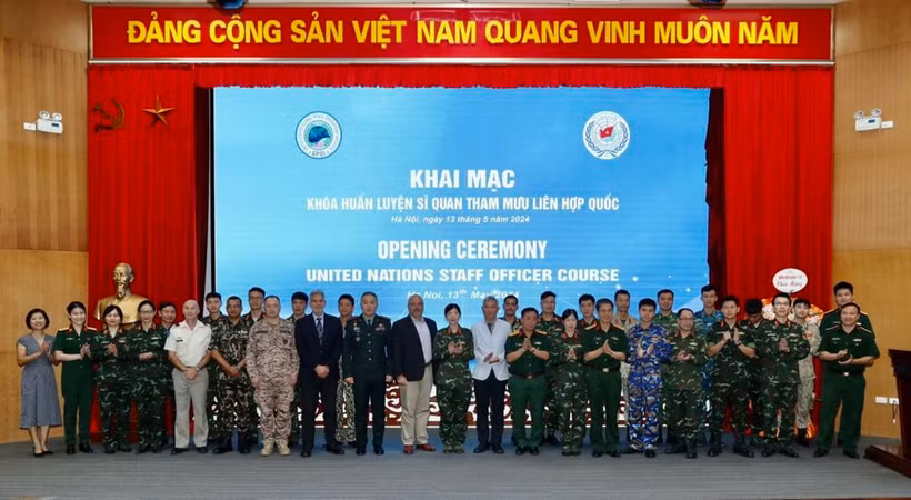 Ouverture d'une formation des officiers d'état-major de l’ONU