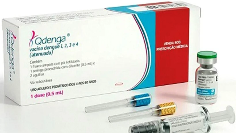 Le vaccin Qdenga. Photo : brunofuga.adv.br/CVN