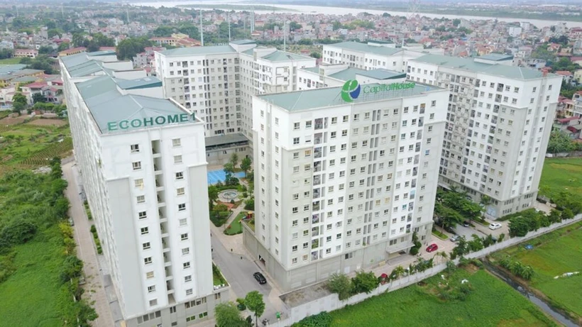 Logements sociaux dans le quartier de Dông Ngac, district de Bac Tu Liêm, Hanoï. Photo : CTV/CVN