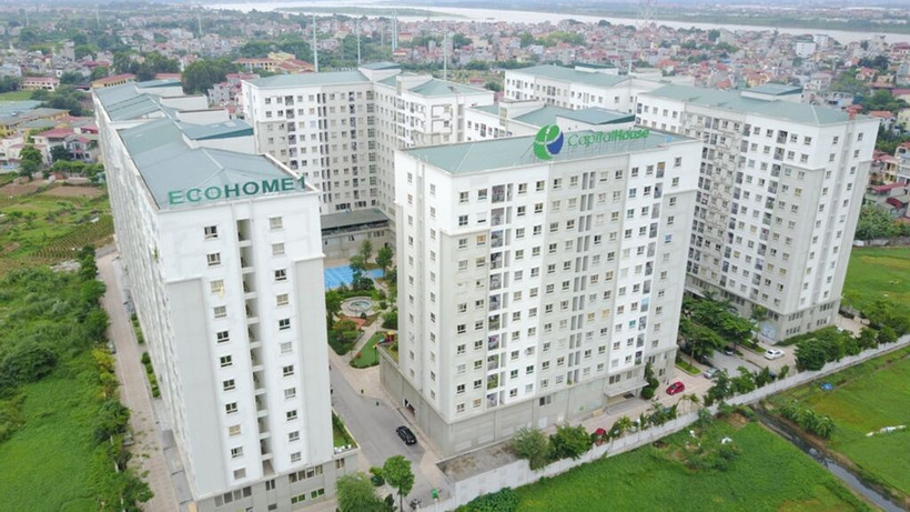 Logements sociaux dans le quartier de Dông Ngac, district de Bac Tu Liêm, Hanoï. Photo : CTV/CVN