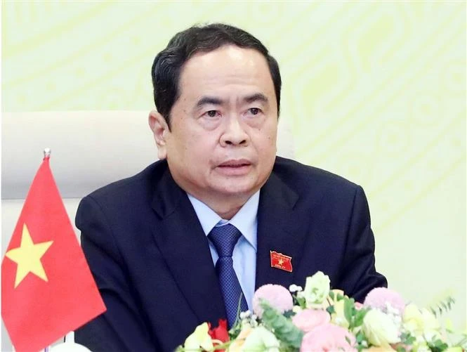 Le président de l'Assemblée nationale Tran Thanh Man. Photo : VNA