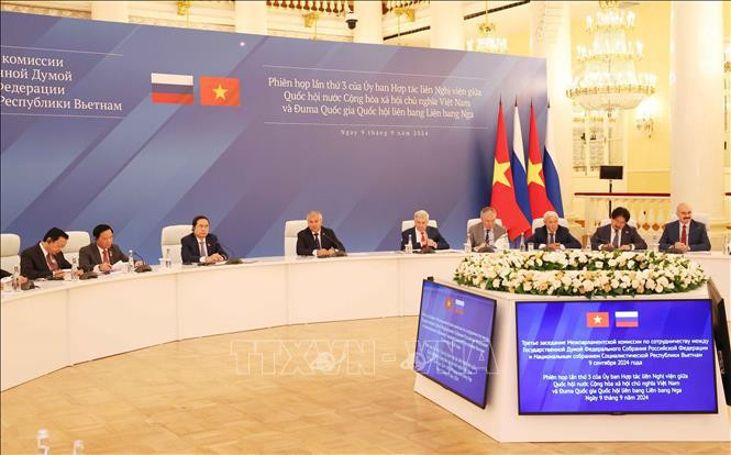La 3e réunion de la Commission de coopération interparlementaire Vietnam-Russie