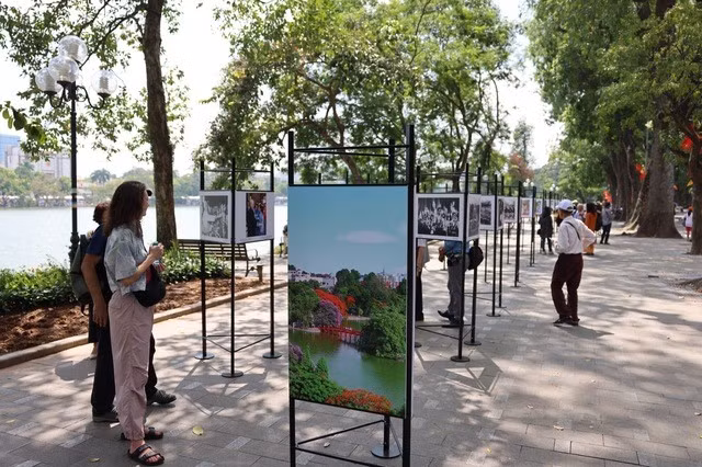Espace d'exposition. Photo: toquoc.vn