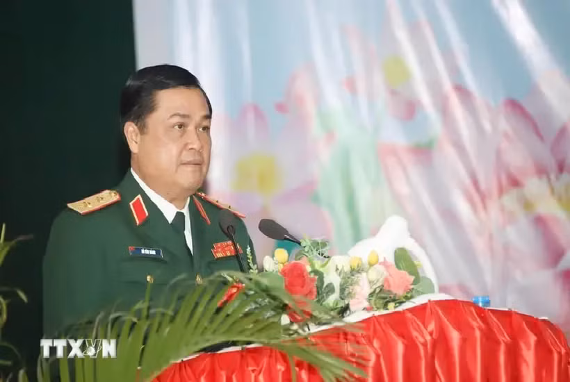 Le général de division Do Van Banh, commissaire politique de l'Académie de la défense du Vietnam. Photo : VNA