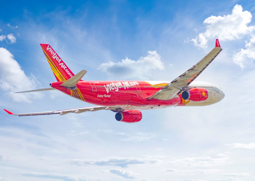Un avion de Vietjet. Photo: Vietjet