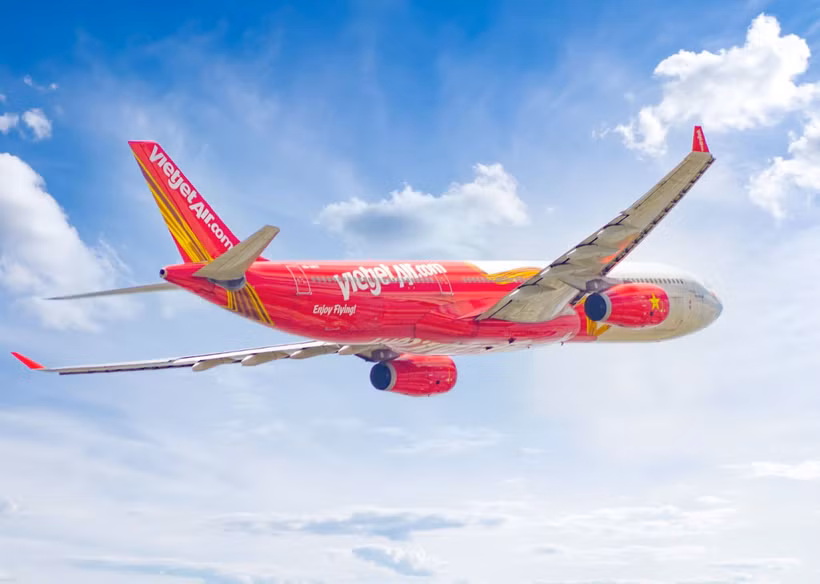 Un avion de Vietjet. Photo: Vietjet