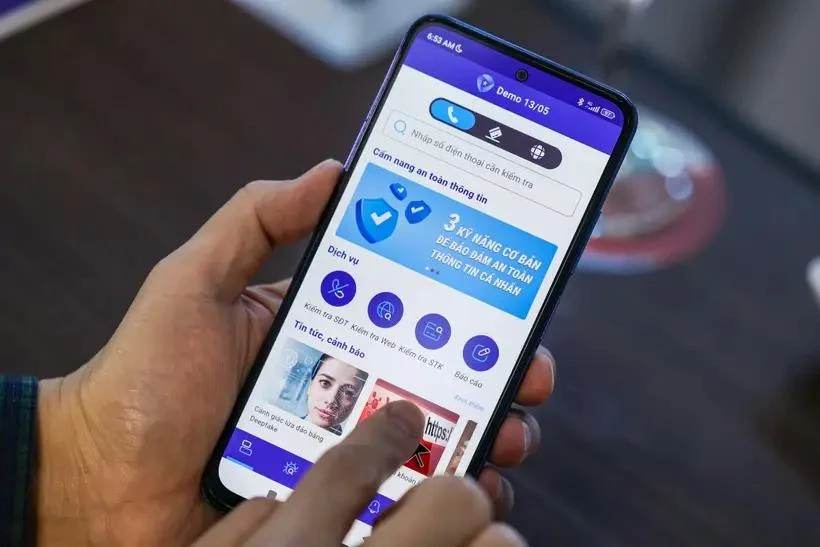 Le logiciel anti-hameçonnage devrait être officiellement lancé en juillet 2024. Photo: VietnamPlus