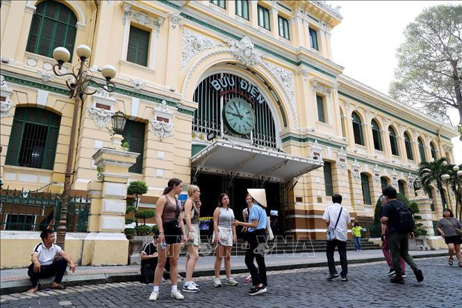 La Poste centrale de Hô Chi Minh-Ville. Photo: VNA