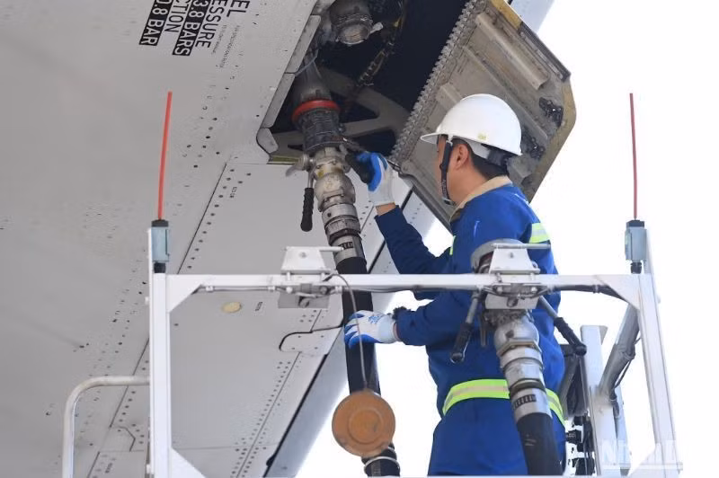 En 2023, Vietnam Airlines a réduit près de 70.000 tonnes de CO2, grâce à l'optimisation de l'exploitation des avions et aux économies de carburants. Photo: nhandan
