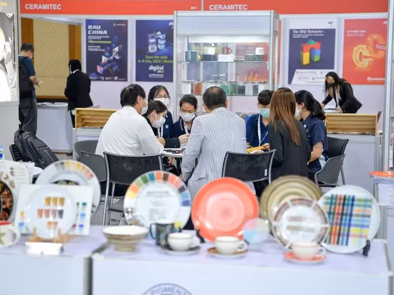 Asean Ceramics & Stone est la plus grande exposition internationale de l'industrie céramique en Asie du Sud-Est. Photo : standboothvietnam.com