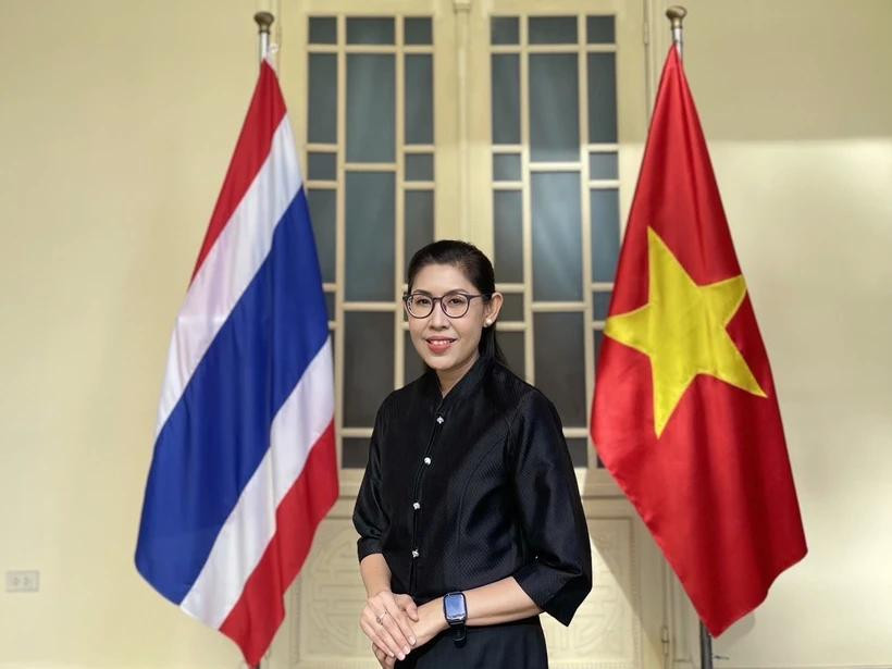 L'ambassadrice de Thaïlande au Vietnam, Urawadee Sriphiromya. Photo: VNA