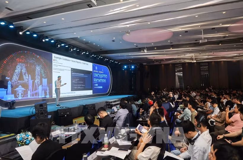 Sommet de l'Intelligence Artificielle - GenAI Summit 2024 à Hô Chi Minh-Ville. Photo : VNA