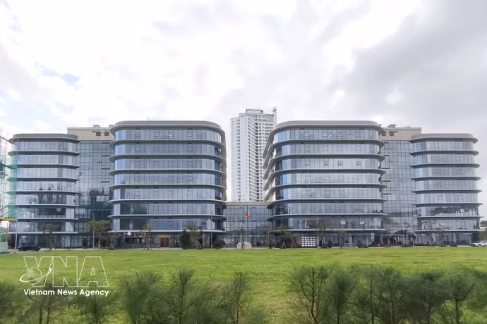 Centre financier international du Vietnam à Da Nang. Photo : VNA