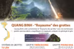 QUANG BINH - “Royaume” des grottes