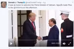 Le Président américain publie une vidéo de sa rencontre avec le PM Nguyên Xuân Phuc