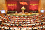 Ouverture du 14e Plénum du CC du PCV (XIe mandat) 