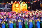 La représentante du Vietnam intervient lors de la célébration de la Journée du Vesak 
