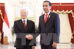 Le leader du PCV convaincu de l’essor des liens Vietnam-Indonésie