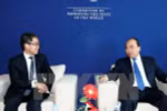 Le PM rencontre des chefs d'entreprises en marge du WEF-ASEAN