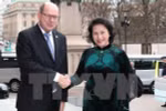 La présidente de l’AN du Vietnam Nguyên Thi Kim Ngân termine sa visite en Suède