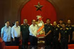 Meilleurs vœux du Têt à des unités des forces armées de Ho Chi Minh-Ville