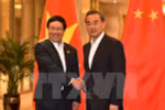Rencontre des ministres vietnamien et chinois des Affaires étrangères
