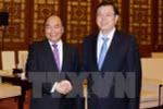 Activités du Premier ministre Nguyen Xuan Phuc à Pékin