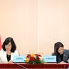 La ministre de la Santé Dao Hông Lan (gauche) et l'ambassadrice des Etats-Unis au Vietnam, Jennifer McNamara Wick. Photo: Ambassade des Etats-Unis au Vietnam