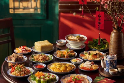 Les saveurs des repas du Têt traditionnel des trois régions du Vietnam