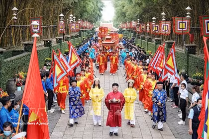 Phu Tho se prépare minutieusement pour la Fête de commémoration des rois Hung. Photo: VNA