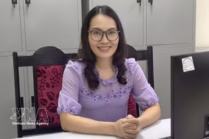 La docteuse Nguyen Thi Bich Nguyet, de l'Académie des sciences sociales du Vietnam. Photo: VNA