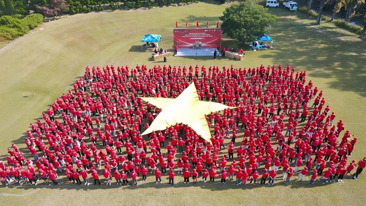 Fête de la Grande union nationale et record historique à Kyushu (Japon)
