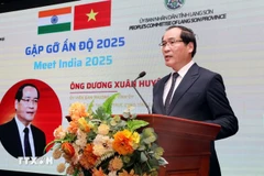 Le vice-président permanent du Comité populaire de la province de Lang Son, Duong Xuân Huyên. Photo: VNA