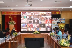 La cérémonie de lancement de la Journée d’honneur de la langue vietnamienne ainsi que du programme de sélection des "Ambassadeurs de la langue vietnamienne" à l’étranger pour 2026. Photo: VNA
