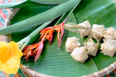 Le gâteau Kà tum, joyau culinaire des Khmers de la région des Sept Montagnes 