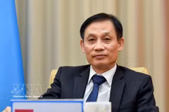 Le ministre des Affaires étrangères, Le Hoai Trung. Photo: VNA