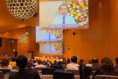Le ministre vietnamien des Sciences et des Technologies, Vu Hai Quân. Photo: la délégation vietnamienne à Genève