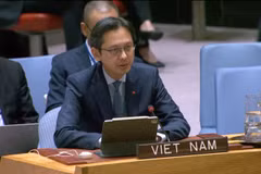 L’ambassadeur Dô Hung Viêt, chef de la Mission permanente du Vietnam auprès de l’ONU. Photo: VNA