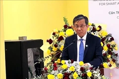 Le professeur associé et docteur Trân Trung Tinh, recteur de l’Université de Cân Tho. Photo: VNA