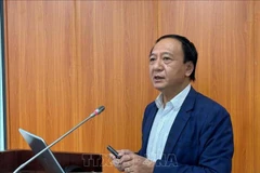 Le prof. associé-docteur Nguyen Duy Loi, rédacteur en chef de la Revue des Sciences sociales du Vietnam. Photo: VNA