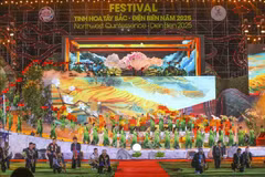 Cérémonie de l’ouverture du Festival de Diên Biên 2025. Photo: VNA