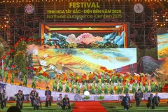 Cérémonie de l’ouverture du Festival de Diên Biên 2025. Photo: VNA