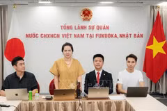 La Consule générale du Vietnam à Fukuoka, Vu Chi Mai. Photo: VNA