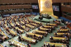 Une session de l'ONU sur les droits de l'homme. Photo: VNA