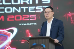 Le sous-colonel Triêu Manh Tung, directeur adjoint du Département de cybersécurité et de lutte contre la criminalité technologique du ministère vietnamien de la Sécurité publique. Photo: Ministère vietnamien de la Sécurité publique