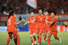 Des fooballeuses vietnamiennes. Photo: VNA