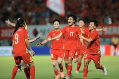 Des fooballeuses vietnamiennes. Photo: VNA